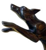 FRANJOU - Sculpture, Chien bondissant - 14.5 cm - Régule, Antiquités & Art