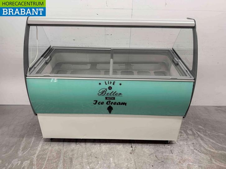 Mobile Combisteel Curaçao Scoop vitrine à glace 10 bacs 230V, Zakelijke goederen, Horeca | Keukenapparatuur, Verzenden