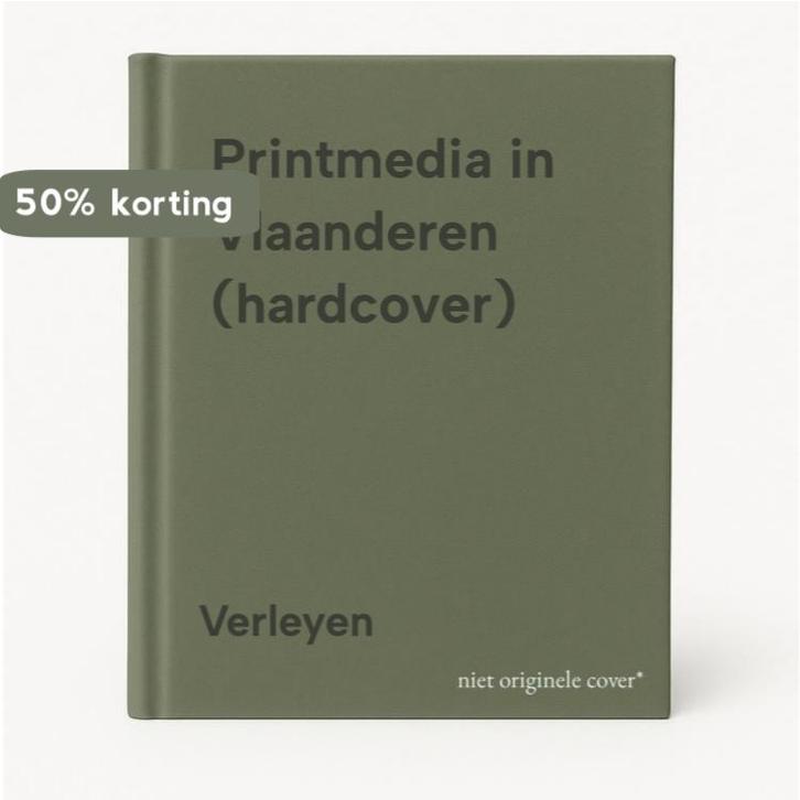 Printmedia in Vlaanderen (hardcover) 9789030187400 Verleyen, Boeken, Schoolboeken, Gelezen, Verzenden