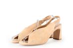 Laurent David slingbacks in maat 41 Beige | 25% korting, Verzenden, Beige, Zo goed als nieuw, Laurent David
