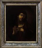 Scuola napoletana (XVII) - Santa in estasi, Antiek en Kunst