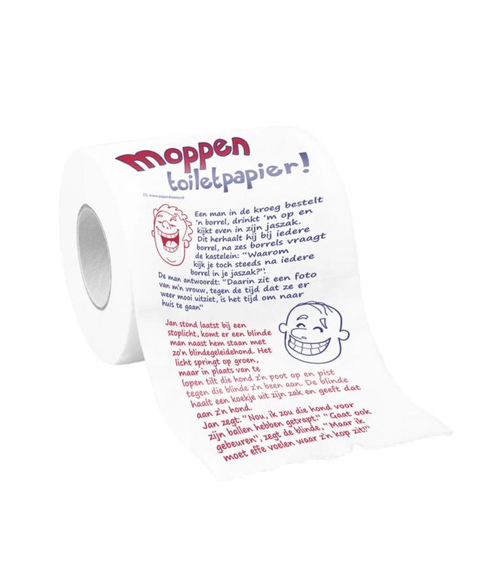 Toiletpapier Moppen, Hobby en Vrije tijd, Feestartikelen, Nieuw, Verzenden