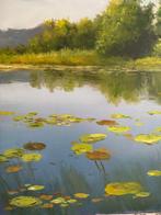 Emre Kinali - Green Reflections, Antiek en Kunst