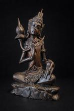Dewi Sri in lotus houding - Beeld - Indonesië (Zonder