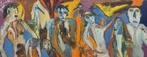 Het aards Paradijs – Jan Leppens, Antiek en Kunst, Kunst | Schilderijen | Modern