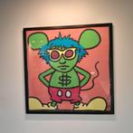 Keith Haring (after) - Andy Mouse, Antiek en Kunst, Kunst | Litho's en Zeefdrukken, Verzenden