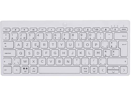HP - Draadloze toetsenbord - Azerty - Wit, Computers en Software, Toetsenborden, Draadloos, Azerty, Nieuw, Verzenden