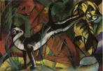 Franz Marc - Drei Katzen, Antiek en Kunst