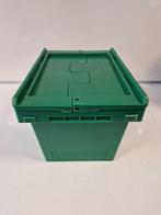 Distributiebak 400x300x273 mm nestbaar groen gebruikt, Ophalen of Verzenden, Nieuw