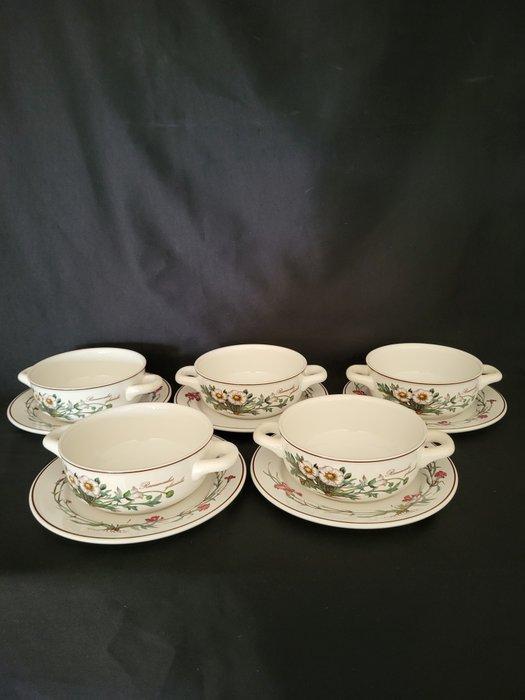 Villeroy & Boch - Soepkom (5) - Botanica - Porselein -, Antiek en Kunst, Antiek | Meubels | Tafels