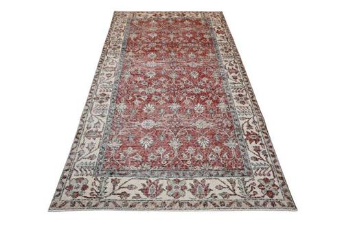 Rood vintage - Vloerkleed - 216 cm - 110 cm - met, Huis en Inrichting, Stoffering | Tapijten en Vloerkleden