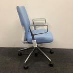 Tweedehands vitra design vergaderstoel ID Soft, licht blauw, Ergonomisch, Gebruikt, Bureaustoel