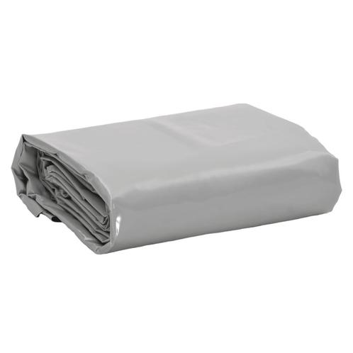 vidaXL Dekzeil 650 g/m² 2x3 m grijs, Doe-het-zelf en Bouw, Overige Doe-Het-Zelf en Bouw, Nieuw, Verzenden