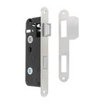 Smaldeurslot wc/badkamer 63/8 mm met ronde voorplaat rvs, Diensten en Vakmensen, Reparatie en Onderhoud | Sloten