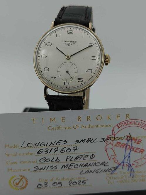 Longines - Small seconds - Zonder Minimumprijs - Heren -, Handtassen en Accessoires, Horloges | Antiek