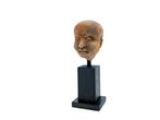 Asiatique ancien Terre cuite Tête en terre cuite Majapahit,