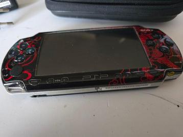 Sony - Playstation Portable (PSP) - with red dragon skin - beschikbaar voor biedingen