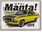 Opel Manta reclamebord, Verzamelen, Merken en Reclamevoorwerpen, Nieuw