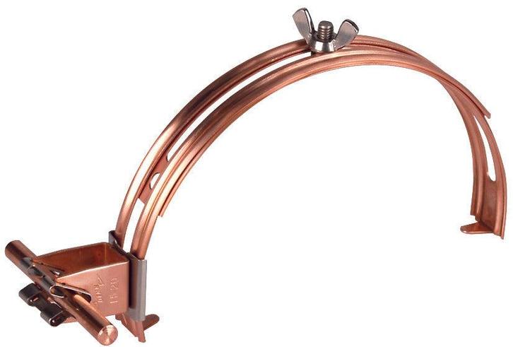 Dehn Roof Cond Holder DEHNgrip Adjustable 20mm For Rd 8mm -, Bricolage & Construction, Électricité & Câbles, Envoi