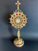 Ostensoir - En alliage - 1800-1850 - Reliquaire - Saint, Antiquités & Art
