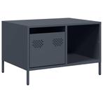 Salontafel Antraciet 68,5cm | Retour Deal | -60%, Huis en Inrichting, Tafels | Salontafels, Verzenden, Nieuw, 50 tot 100 cm, Metaal