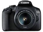 Canon EOS 2000D - DSLR Camera - 24,1Mpx - 18-55mm f/3.5-5.6, Audio, Tv en Foto, Verzenden, Zo goed als nieuw, Canon