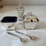 Peper- en zoutstel (3) - Art Deco/Empire - .925 zilver -