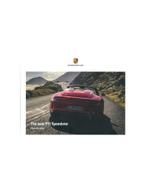 2019 PORSCHE 911 SPEEDSTER HARDCOVER BROCHURE ENGELS, Livres