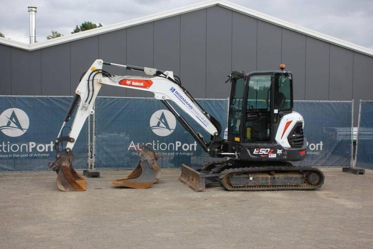 Veiling: Rupsgraafmachine Bobcat E50Z Diesel 31.3kW 2023, Zakelijke goederen, Machines en Bouw | Kranen en Graafmachines, Ophalen