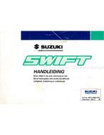1995 SUZUKI SWIFT INSTRUCTIEBOEKJE NEDERLANDS, Autos : Divers, Modes d'emploi & Notices d'utilisation, Ophalen of Verzenden