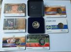 Pays-Bas. 2 Euro / 5 Euro 2009/2017 (7 stuks) Proof + BU, Timbres & Monnaies, Monnaies | Europe | Monnaies euro