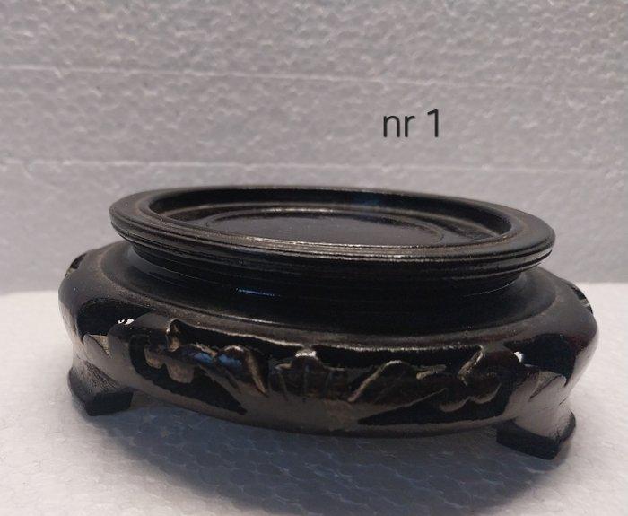 Standaard - Hout, 10 diverse display,s , tafeltjes ,, Antiek en Kunst, Antiek | Overige Antiek