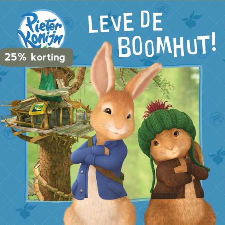 Leve de boomhut! / Pieter Konijn 9789021673271, Boeken, Kinderboeken | Baby's en Peuters, Gelezen, Verzenden