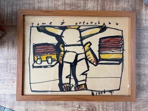 Herman Brood (1946-2001) - Tame & Untouchable, Antiek en Kunst, Kunst | Schilderijen | Modern