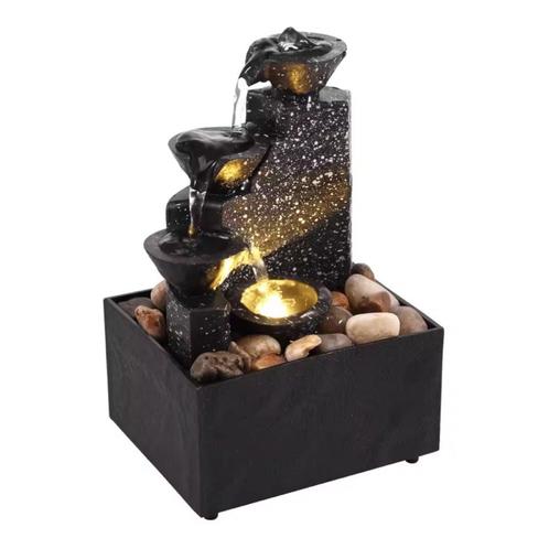 Zen Sier Waterval met Keien - Feng Shui Fontein Decor, Huis en Inrichting, Woonaccessoires | Wanddecoraties, Nieuw, Verzenden