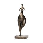 Beeldje - An abstract Ballerina - Brons