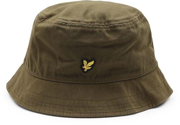 Lyle & Scott Bucket Hat Donkergroen maat  Heren, Kleding | Heren, Hoeden en Petten, Nieuw, Verzenden