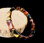 Elegante armband van multicolore tijgeroog. Echte,, Verzamelen