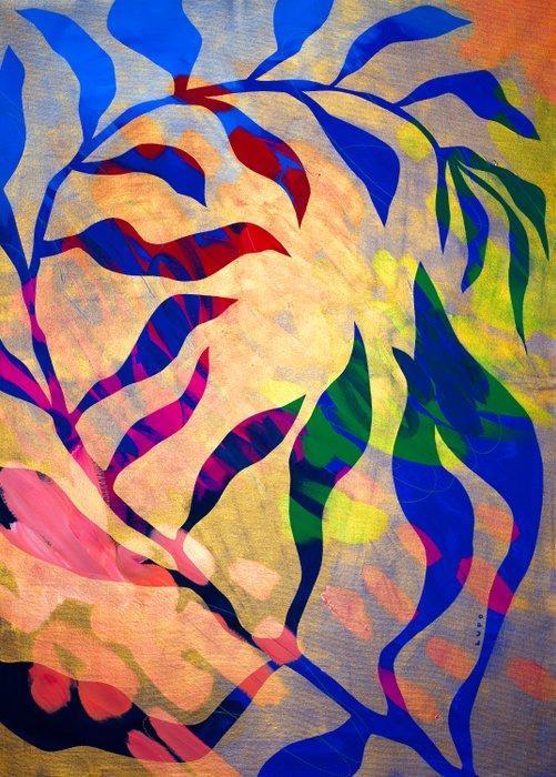 Lupo - Urban Jungle 141 - Real Gold - XXL-NO Reserve, Antiquités & Art, Art | Objets design