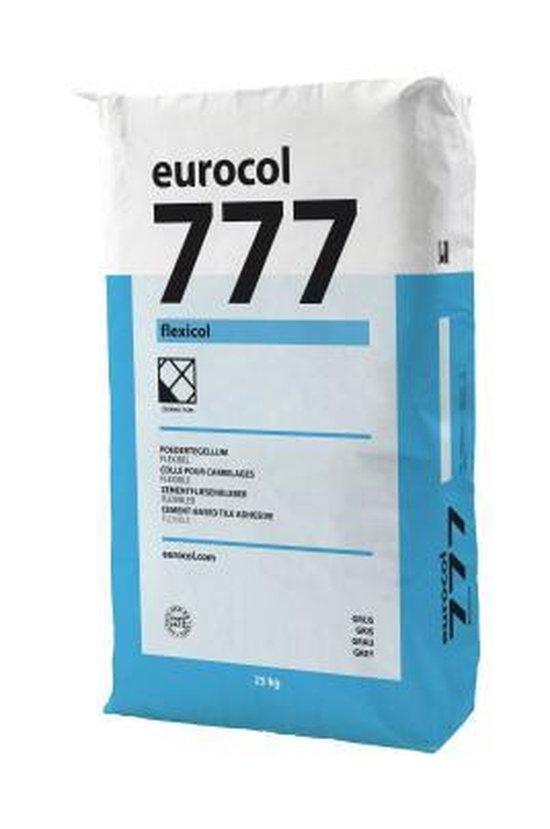 Eurocol 777 Flexicol tegellijm 25kg grijs, Doe-het-zelf en Bouw, Overige Doe-Het-Zelf en Bouw, Nieuw, Ophalen