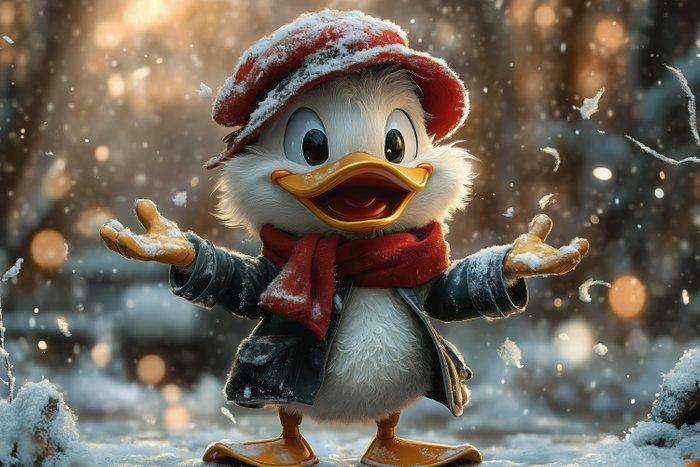 INKognito - Snowy Scrooge - XXL, Antiek en Kunst, Kunst | Designobjecten