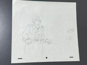 DIC - Oorspronkelijke animatie tekening - Inspector Gadget