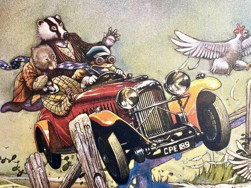 Arthur Suydam (1953) DOBLE SET! - The wind in the willows /, Antiquités & Art, Art | Dessins & Photographie