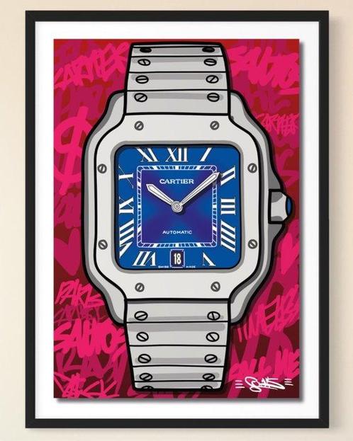 Louis Michel Krüger (1997) - Santos de Cartier (3D-Artwork), Antiek en Kunst, Kunst | Schilderijen | Modern