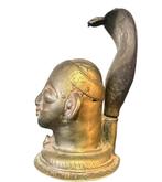 Shiva Mukhalinga avec Cobra - Bronze - Inde - XVIIIe-XIXe