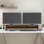 vidaXL Monitorstandaard 100x24x16 cm massief grenenhout, Computers en Software, Verzenden, Nieuw