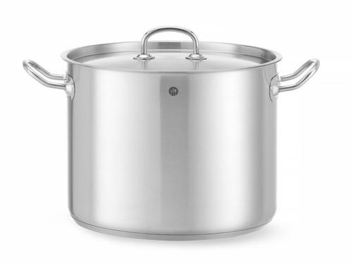 Kookpan Hoog - Met Deksel, Hendi, Kitchen Line, 13,5L, 280x, Zakelijke goederen, Horeca | Keukenapparatuur, Ophalen of Verzenden