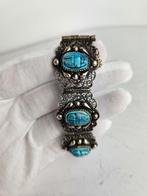 Argent - Bracelet - Scarabée égyptien
