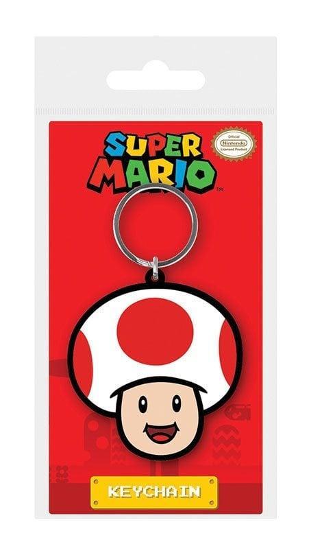 Super Mario Sleutelhanger Toad, Verzamelen, Film en Tv, Nieuw, Ophalen of Verzenden