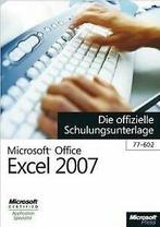Microsoft Office Excel 2007 - Die offizielle Schu...  Book, Verzenden